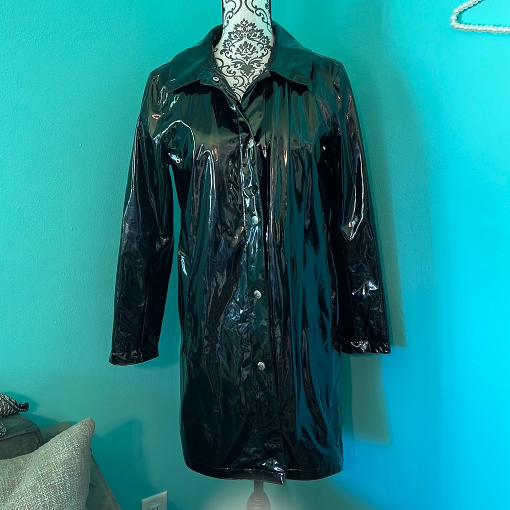 EUC MICHAEL Michael Kors PVC Coat